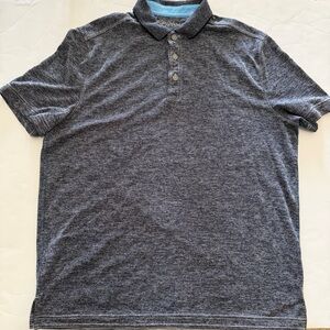 Caribbean Men's Dark Gray Polo Vintage Shirt